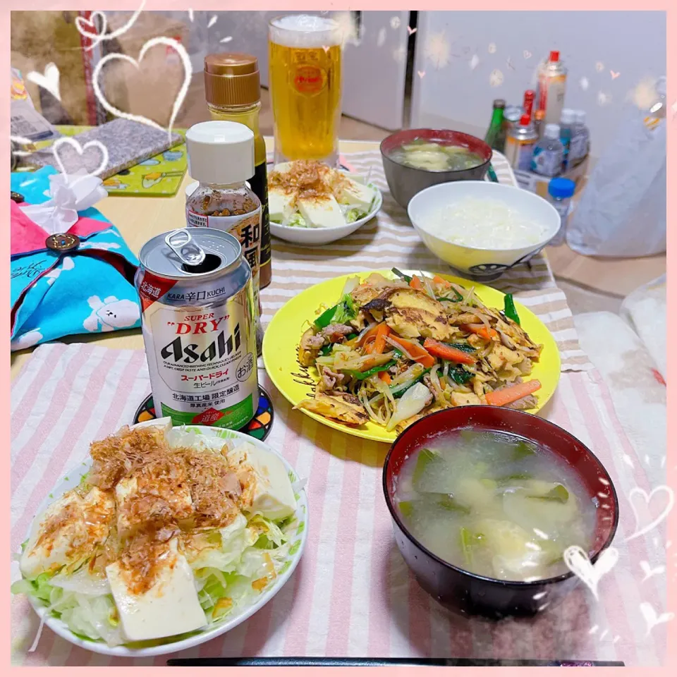 ４／２５ ｍｏｎ 晩ごはん🍴＊○°|rinaronarさん