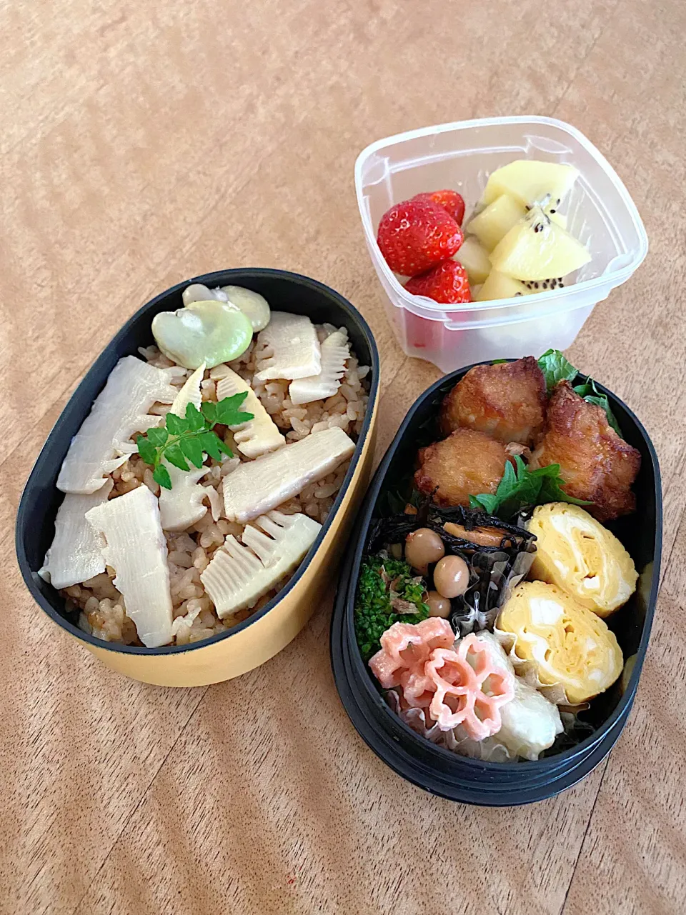 たけのこごはんのお弁当|Sakikoさん