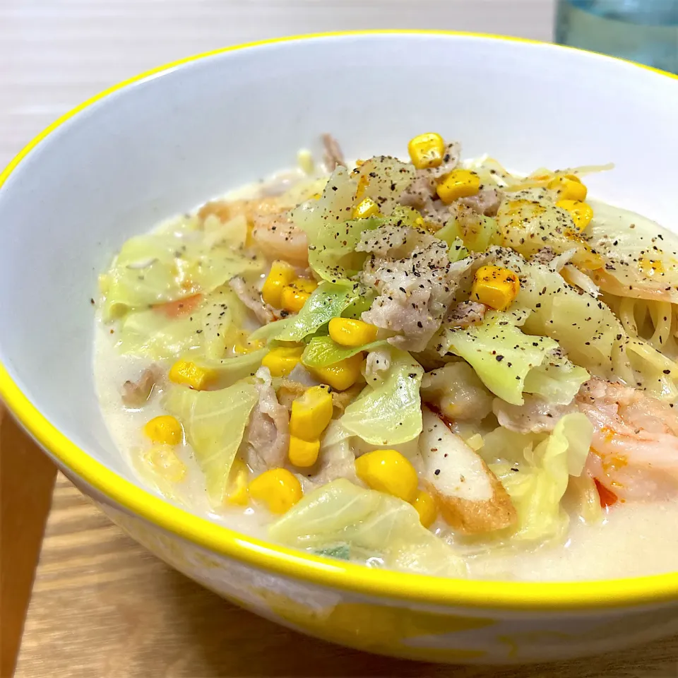 Snapdishの料理写真:ちゃんぽん麺😚🍜|さくらさん