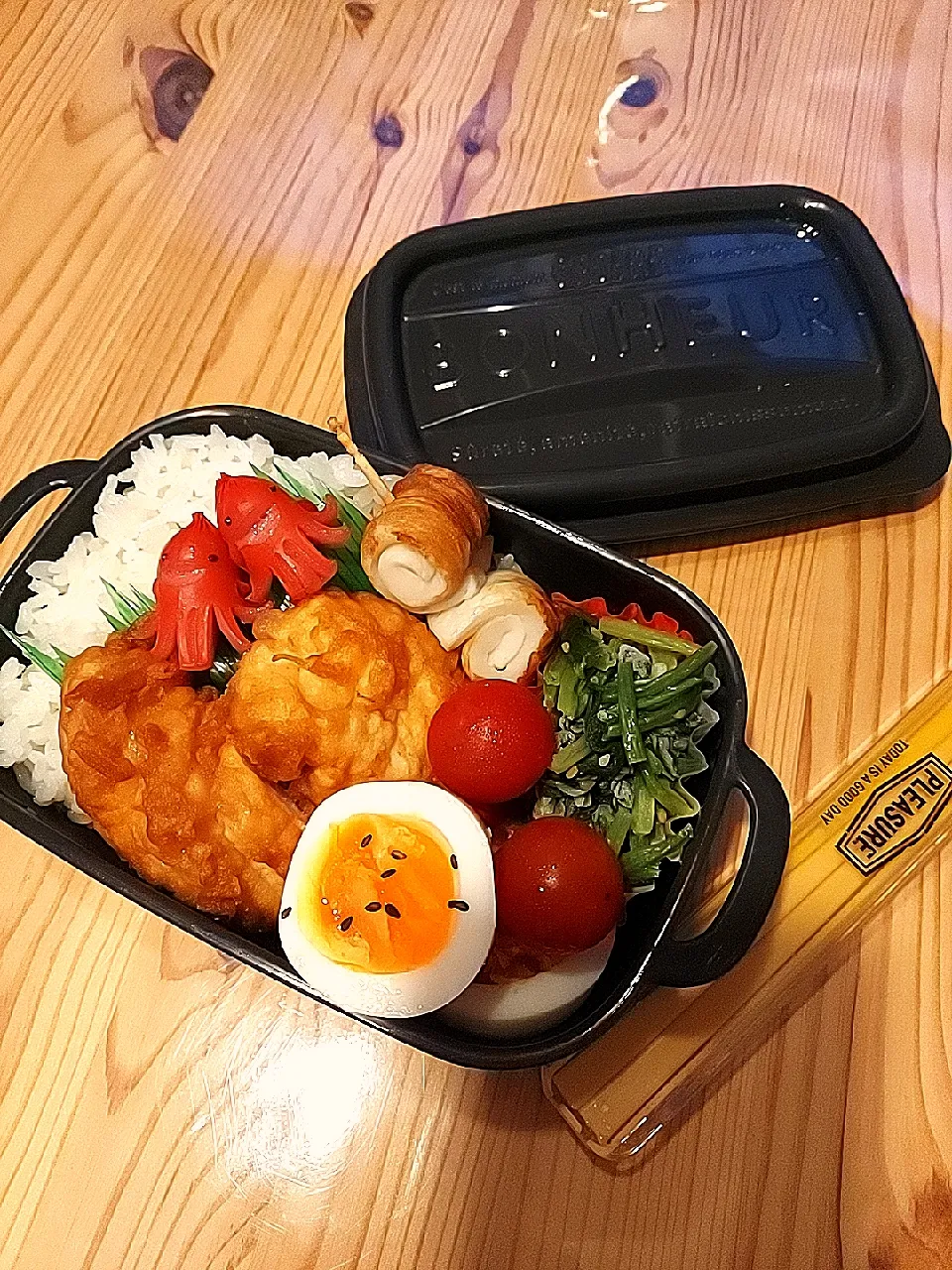 Snapdishの料理写真:2022,4,27 娘弁当🍱|あずきラテさん