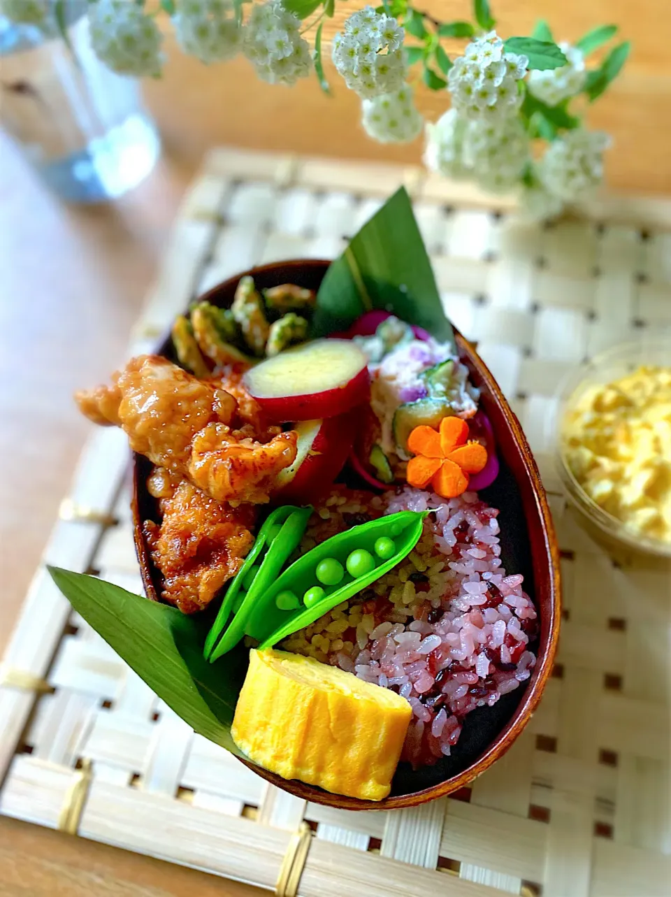 鶏南蛮弁当🌸🌸🌸🌱|shakuyaku33443344さん