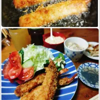 Snapdishの料理写真:ジャンボエビフライ🦐