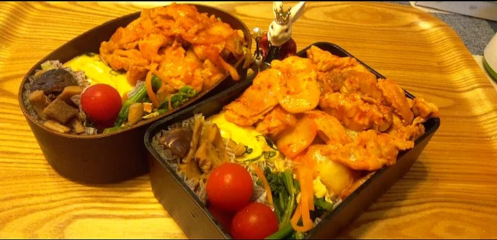 Snapdishの料理写真:．22．4/27
本日のジジババ弁当🍱|たえさん