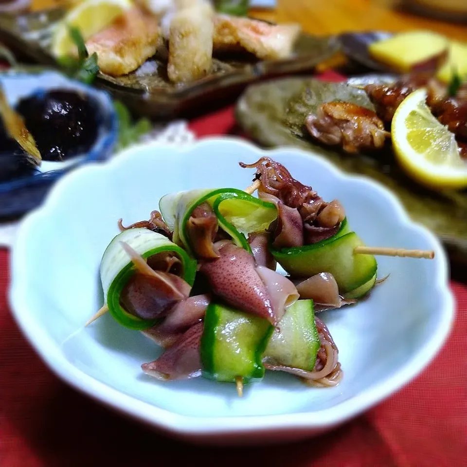 Snapdishの料理写真:パパ氏さんの料理 🌀🦑くるくるホタルイカ🌀🦑　簡単だよ😊|とまと🍅さん