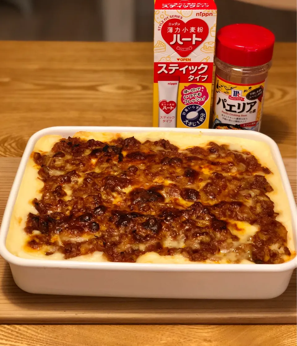 ゴボネーゼのドリア🥘🥫|わたげさん