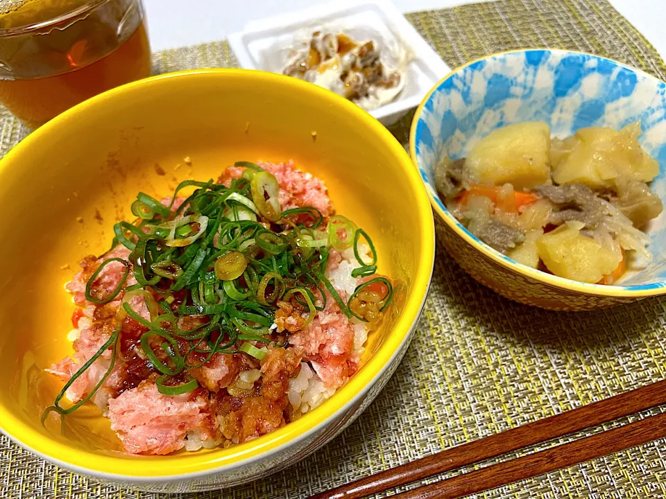 ねぎとろ丼|ゆうさん