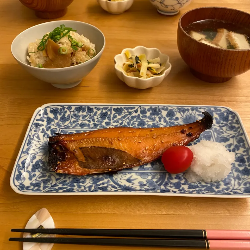 Snapdishの料理写真:Kaorinboさんの料理 姫皮の梅肉和え|non0619さん