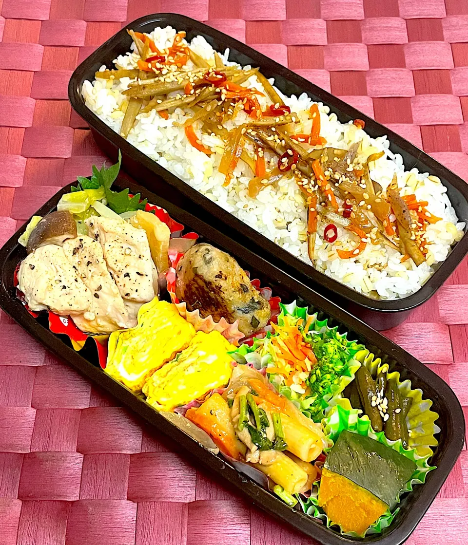 中学生息子のお弁当🍱 鶏むね肉のポン酢炒め弁当|Snow10さん