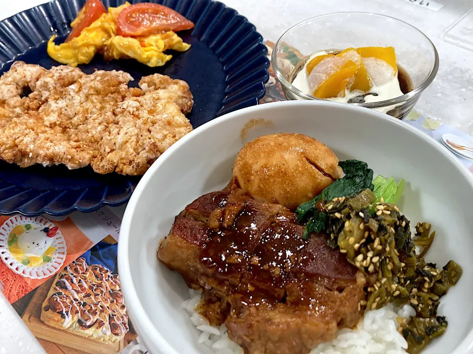 台湾名物ルーロー飯とザクザクチキン|tamparinさん