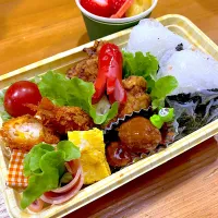 Snapdishの料理写真:遠足弁当|ふるかわ  ようこさん