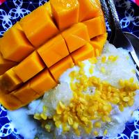 Mango with Coconut Sticky​ Rice​ 🥰🇹🇭
