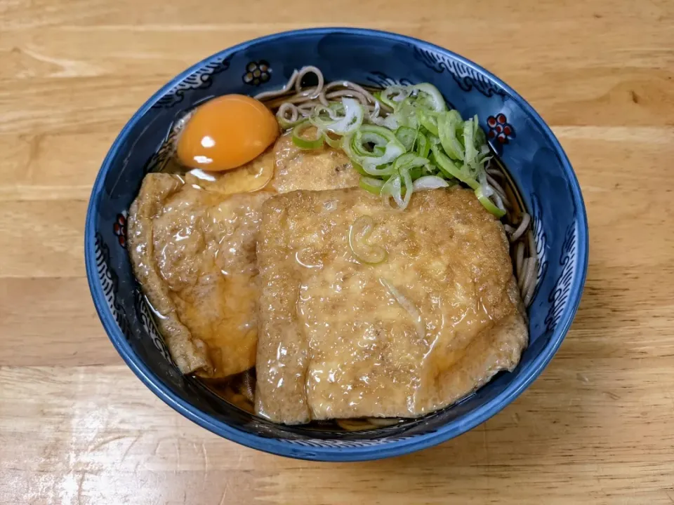 自作の「」温かいキツネ蕎麦です。|トヨシと申します。さん