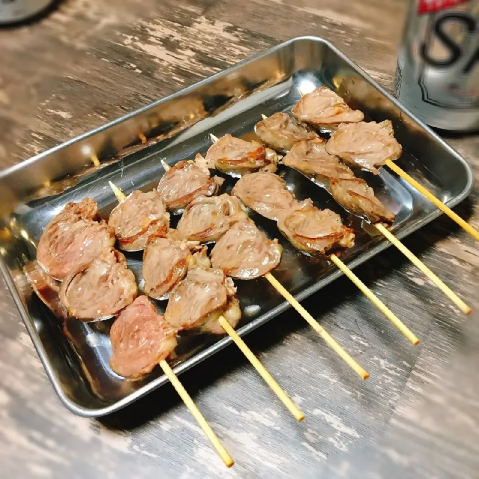 お家で串打ち！焼き鳥～ハツ～|うーちゃんさん