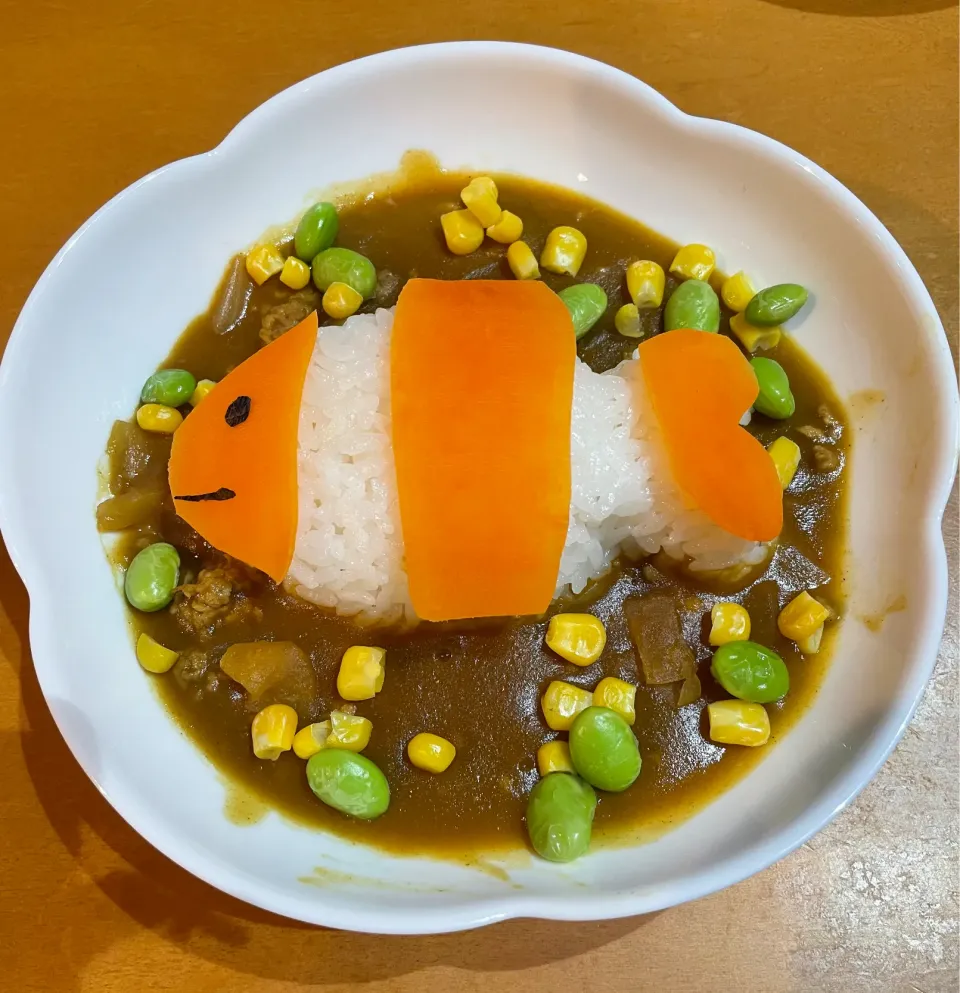 Snapdishの料理写真:くまのみカレー|いじゅさん