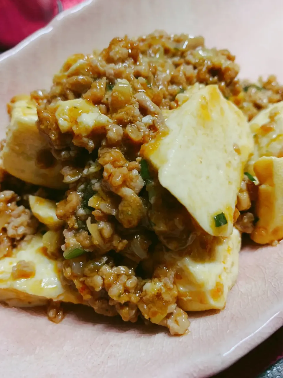 大豆ミートとひき肉で麻婆豆腐|🐶たぬとんキッチンさん