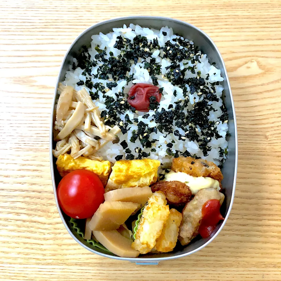 自分のお弁当🍙|むさけんさん