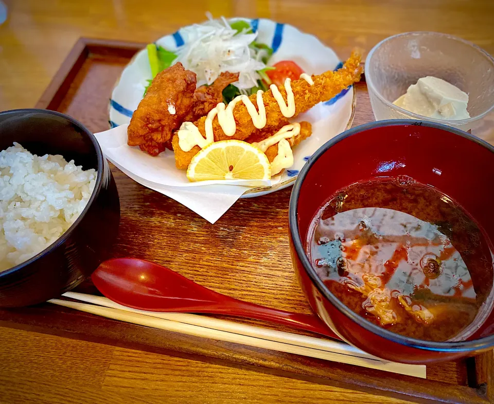 Snapdishの料理写真:玉砕ランチ🍚|にゃあ（芸名）さん