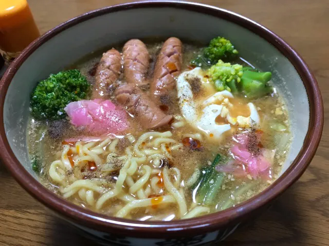 マルちゃん正麺🍜、味噌味❗️(^｡^)✨|サソリさん