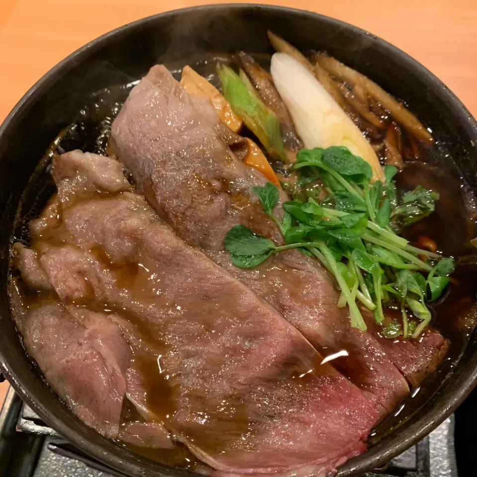 Snapdishの料理写真:和牛すきやき|Yoshiさん