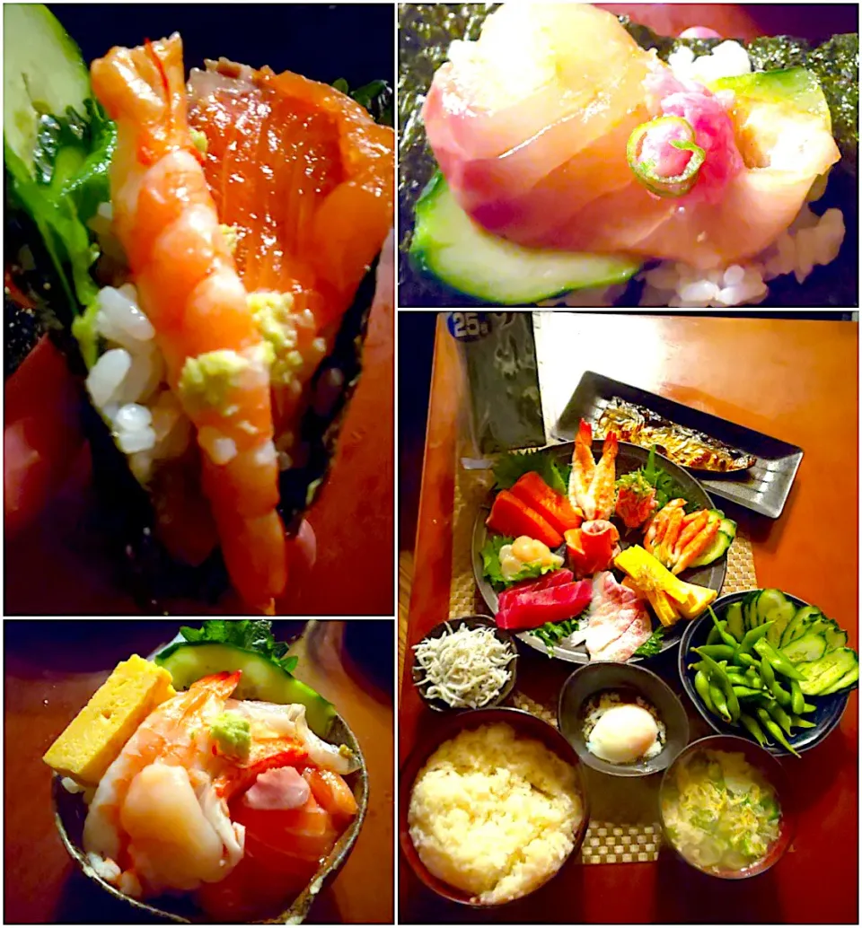 Snapdishの料理写真:Today's Dinner🍴Hand-rolled sushi🍣|🌈Ami🍻さん