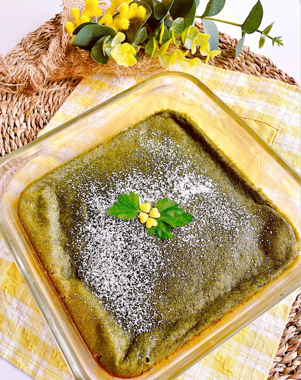 🍃豆腐抹茶ケーキ🍃|ちゃべさん