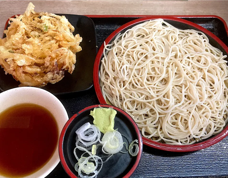 立食いそば手帳 名店120［首都圏編］あり賀せいろう（馬喰横山）かき揚げせいろ220502
|ゆうじ.さん