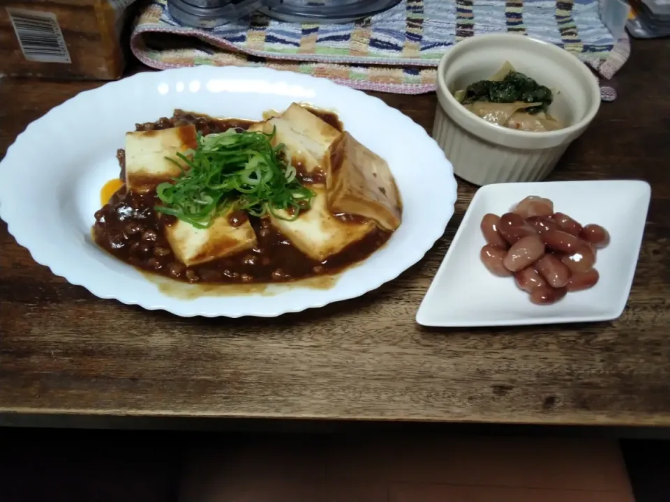 大豆のお肉と豆腐の豆豉醤煮込み|にんにくと唐辛子が特に好き❤️(元シャリマー)さん