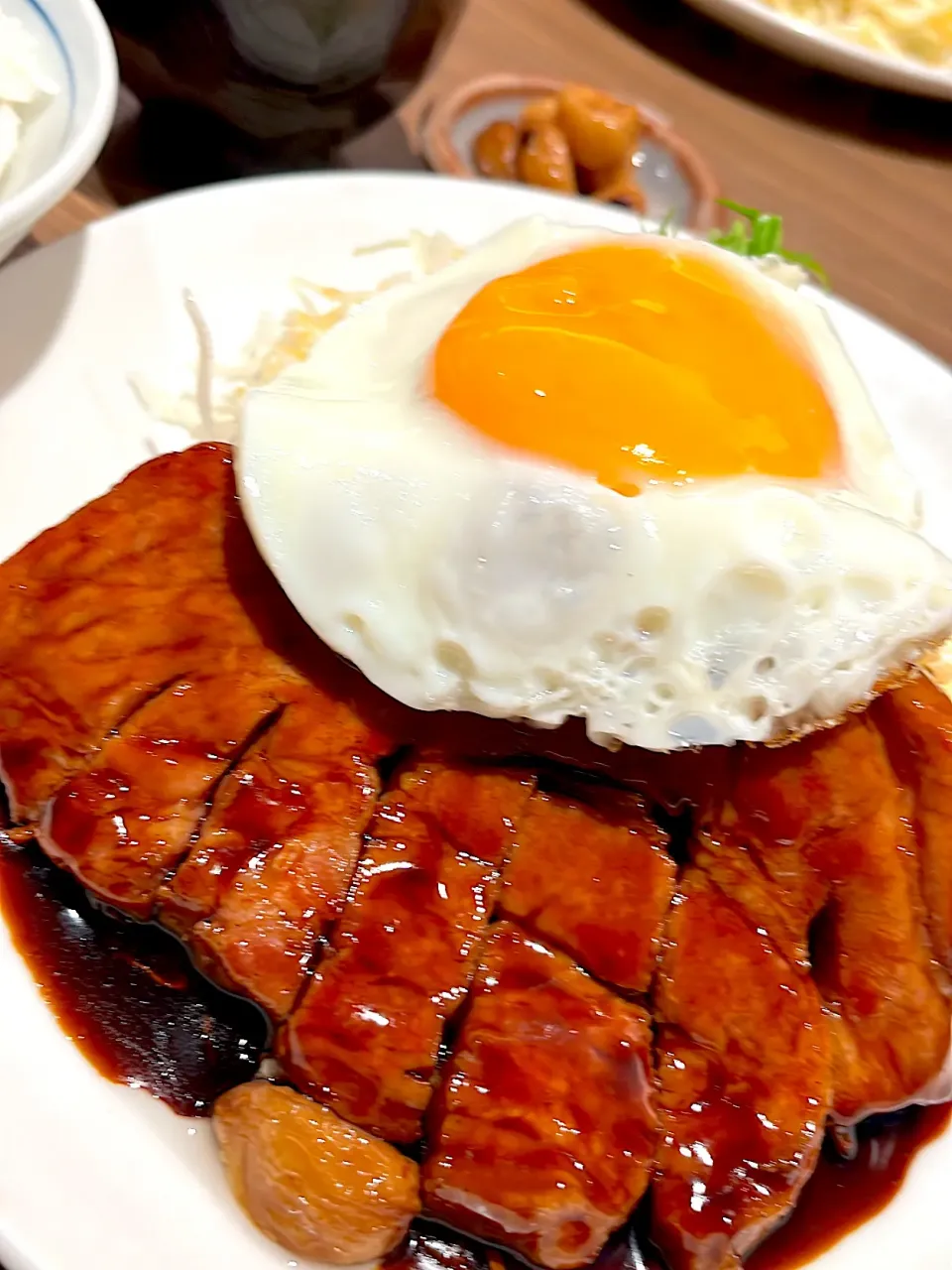 大阪トンテキ定食😊|こうさん