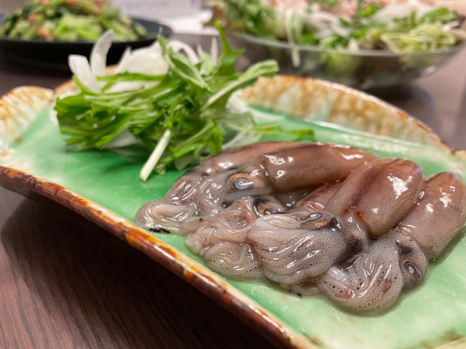 ホタルイカのお刺身 Yucca Snapdish スナップディッシュ Id 4fxaua