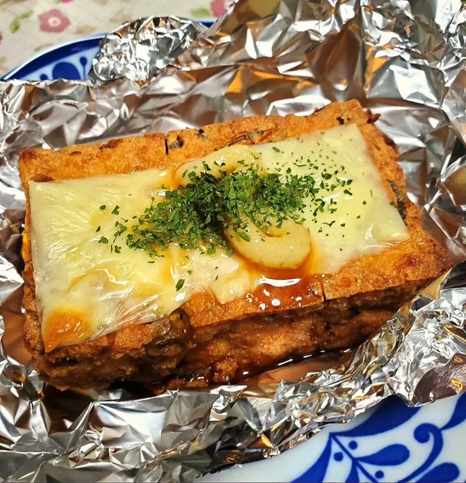 ごろっと野菜厚揚げの チーズ焼き|hiroyoさん