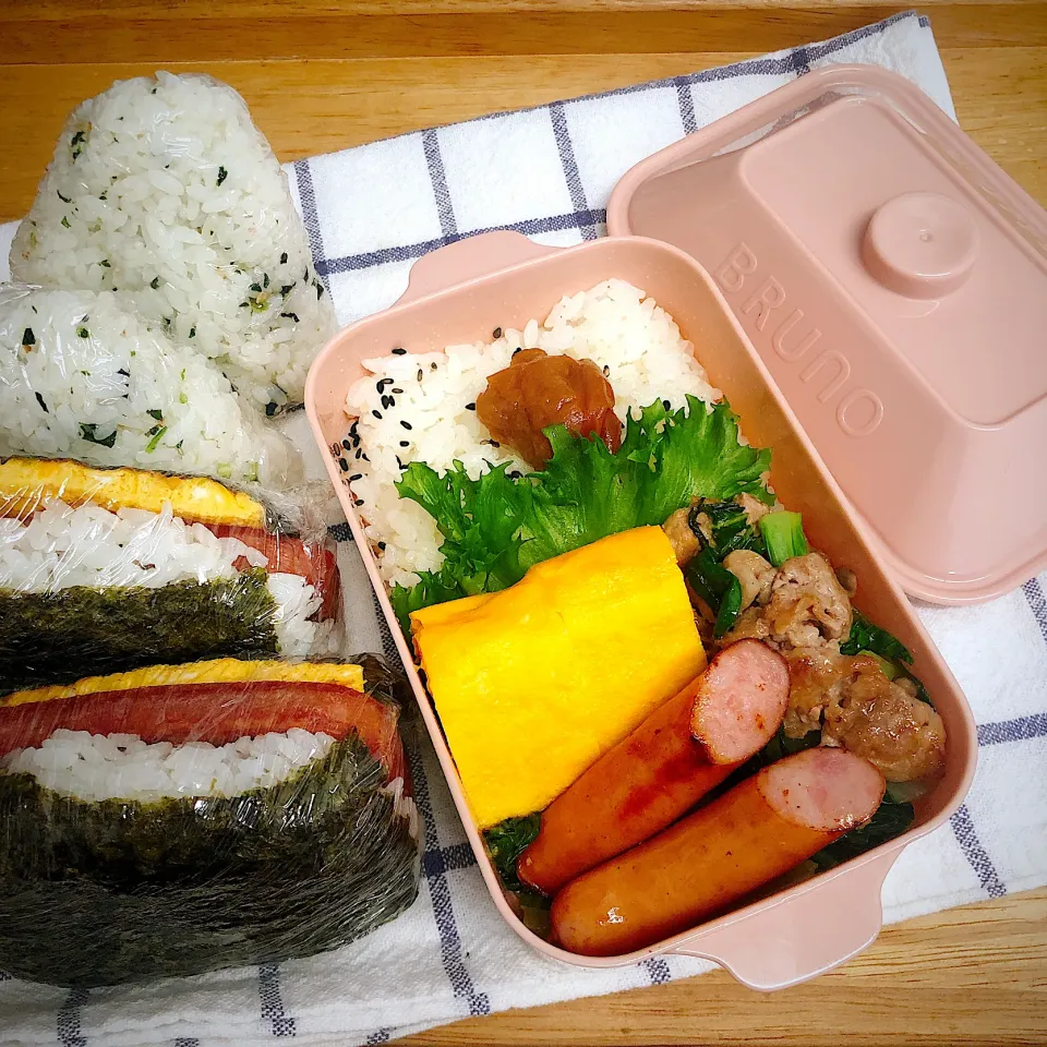 Snapdishの料理写真:次男&三男弁当|mickyさん