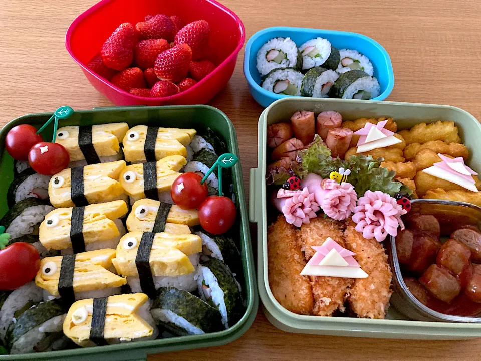 ＊子どもの日🎏ピクニック弁当＊|＊抹茶＊さん