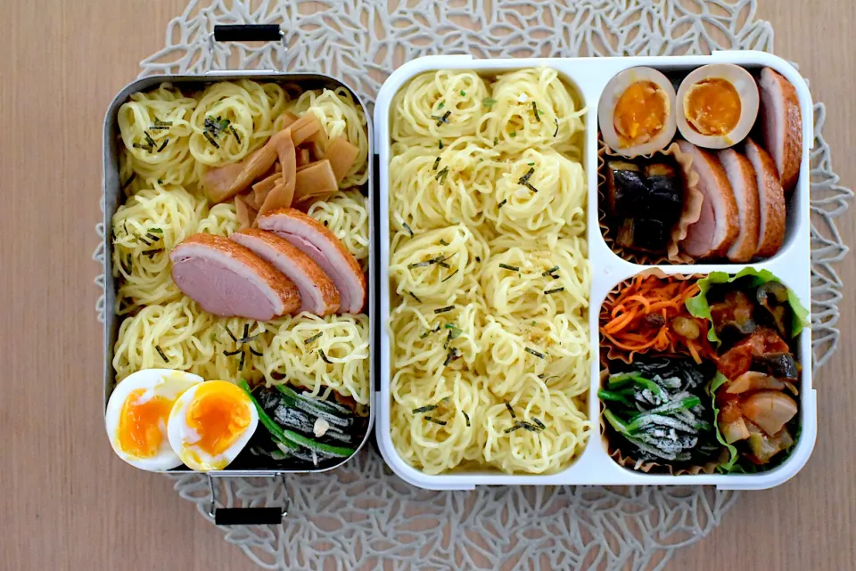 息子弁当&娘弁当『つけ麺』|dra-kichiさん