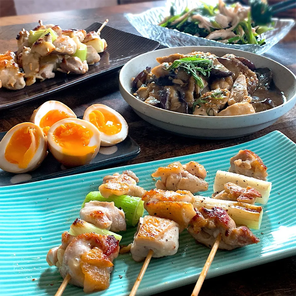 おうち焼き鳥と麻薬たまご|ユッキーさん