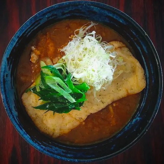 豚肉入り　お揚げと九条葱の出汁カレーそうめん|半田手延べそうめんの店 阿波や壱兆さん