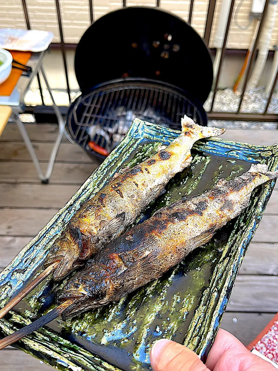 鮎の塩焼き|玉川 敦さん