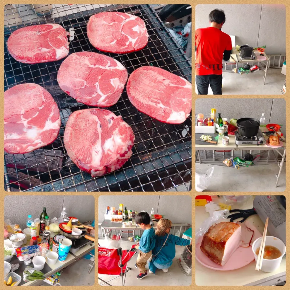 🙋‍♀️我が家の恒例『ガレージBBQ』|ぷらっとさん