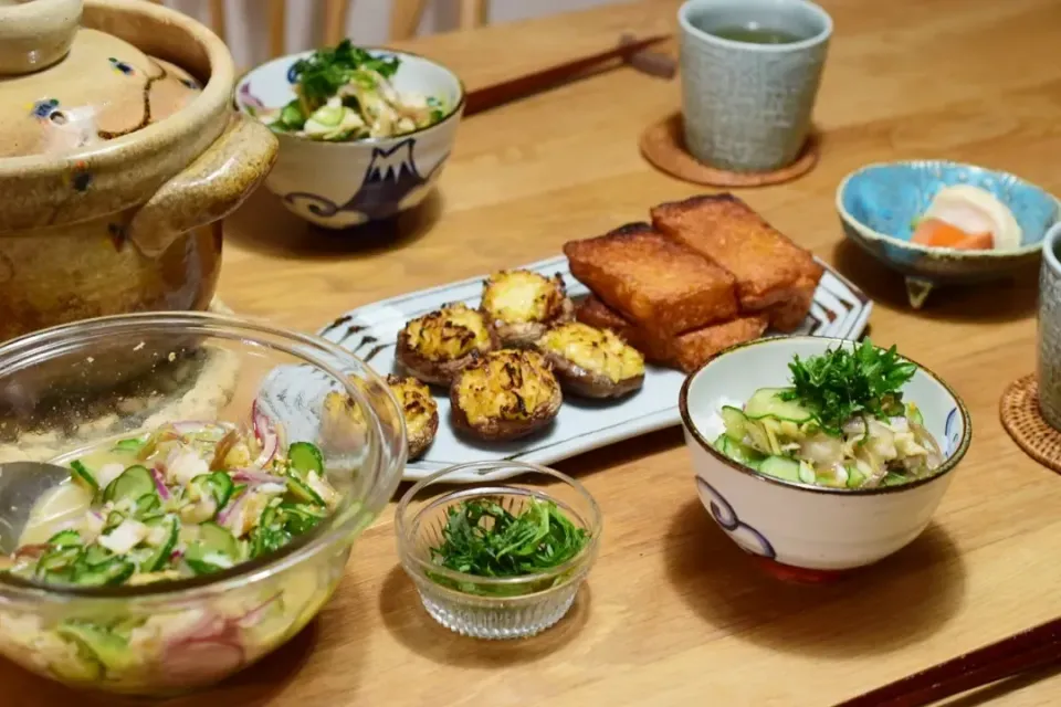 Snapdishの料理写真:冷や汁定食|うにんぱすさん