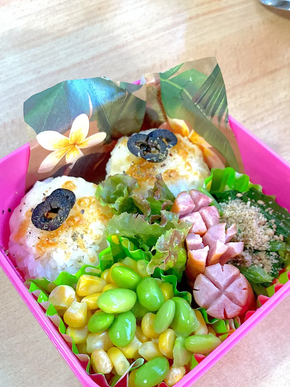 チーズ焼きおにぎり弁当🌸|matumotommさん