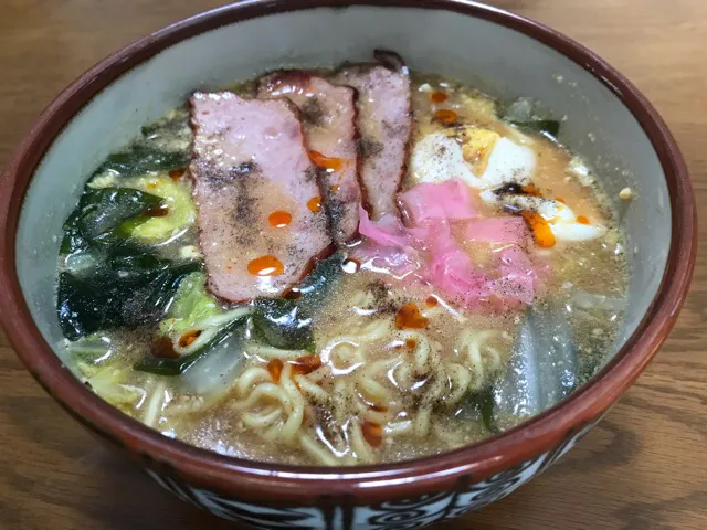 マルちゃん正麺🍜、豚骨醤油味❗️(^_^*)✨|サソリさん