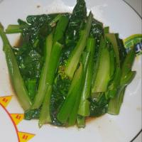 boiled Hong Kong kale