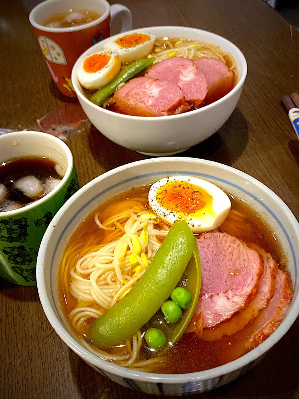 醤油ラーメン🍜　半熟卵　焼豚|ch＊K*∀o(^^*)♪さん