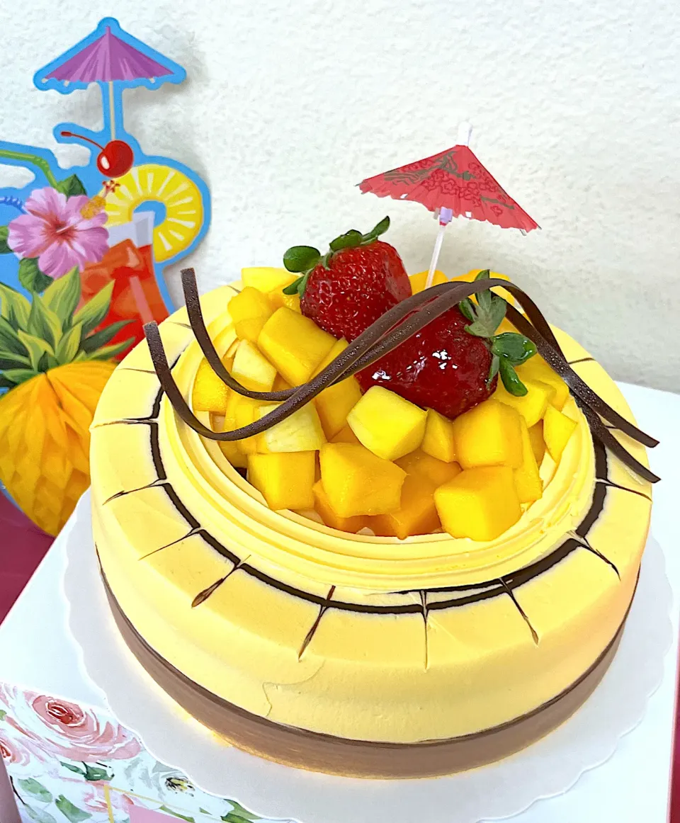 Mango cake|🌺IAnneさん