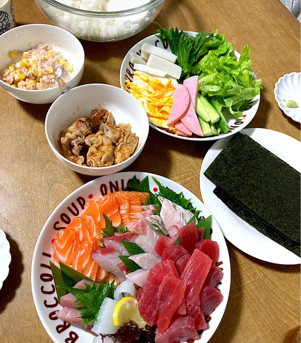 子供の日の晩ごはん🍣|マイさん