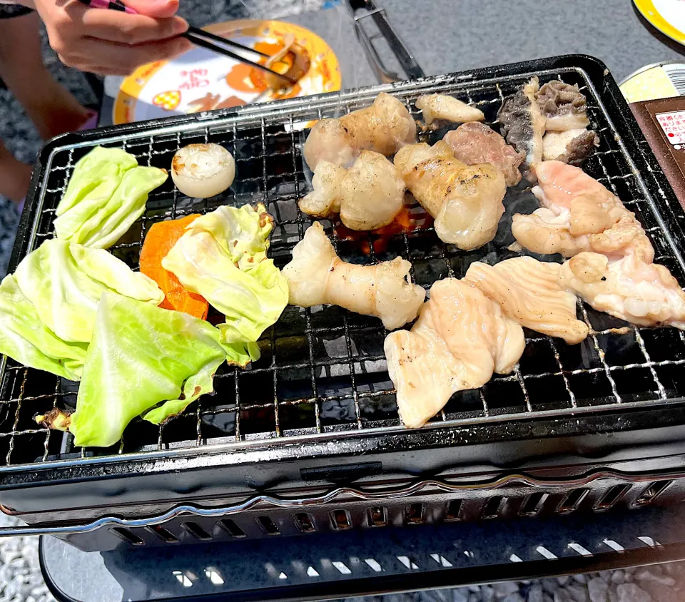 ホルモンメインのBBQ|Kouji  Kobayashiさん