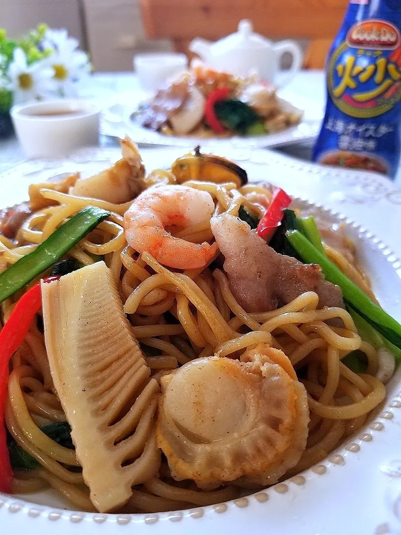 2022.05.02(月)

#本日のランチ

#海鮮上海焼きそば

炒ソースの

上海オイスター醤油味で味付け

本格的なお味になりました

#海鮮焼きそば
#上海焼きそば
#中華焼きそば
#焼きそば|sugar beansさん