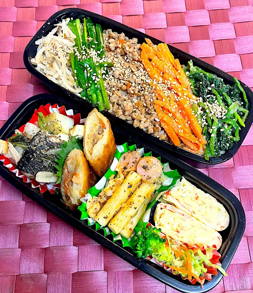 中学生息子のお弁当🍱 ビビンバ丼弁当🍱|Snow10さん