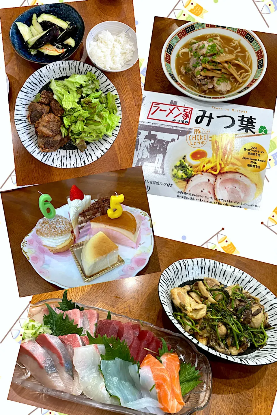 連休中の ご飯　一旦終了🎏|sakuramochiさん