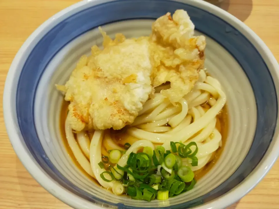 高松空港で鶏天うどん|フージさん