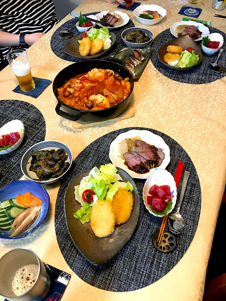 Snapdishの料理写真:GW中晩ご飯|sobacoさん